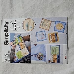 Simplicity Fidget Pages, Quilt, Pencil Case And Key Fob Pattern